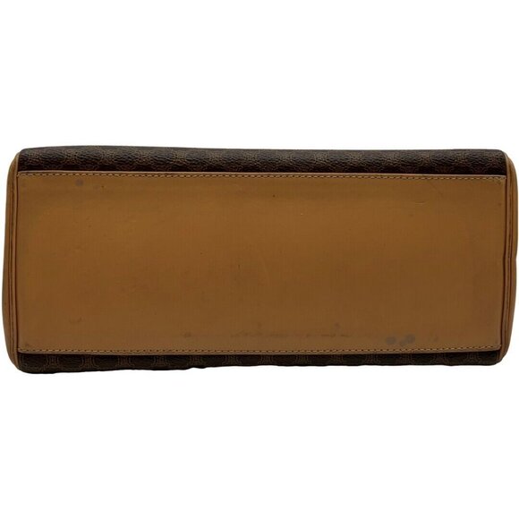 Authentic CELINE Kelly Macadam Hand Bag M13 Brown PVC #36634763 - Picture 9 of 12